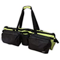 YogaAddict Yoga Mat Bolsa Gimnasio Bolsa &quot-Supreme con bolsillo y cremallera- 28 cm de largo- Extra grande- ajuste más…